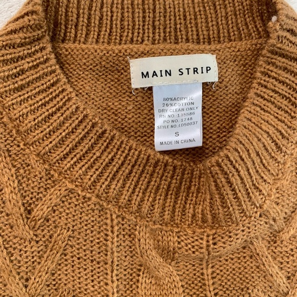 Main Strip Women’s Layered Sleeve Sweater Dress Size Small - Picture 8 of 17